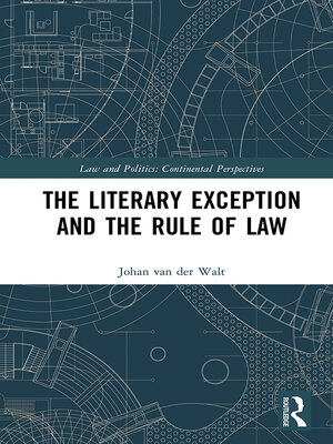 cover image of The Literary Exception and the Rule of Law